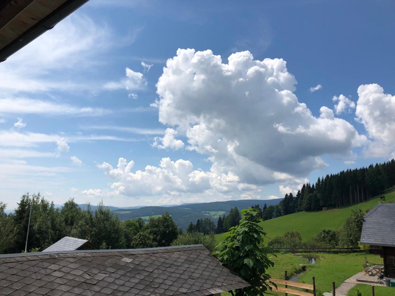 Waldheimathuette Sankt Kathrein am Hauenstein Exterior foto