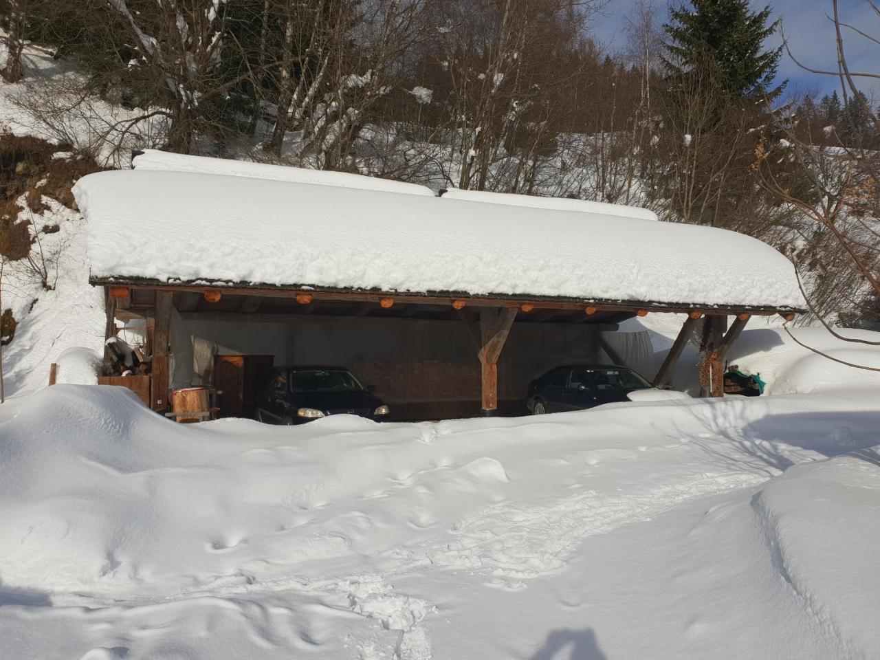 Waldheimathuette Sankt Kathrein am Hauenstein Exterior foto