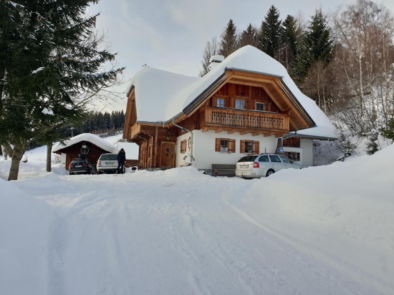 Waldheimathuette Sankt Kathrein am Hauenstein Exterior foto