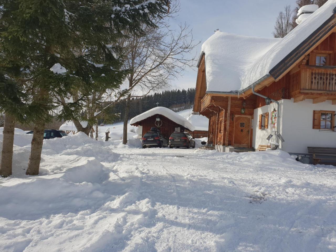 Waldheimathuette Sankt Kathrein am Hauenstein Exterior foto