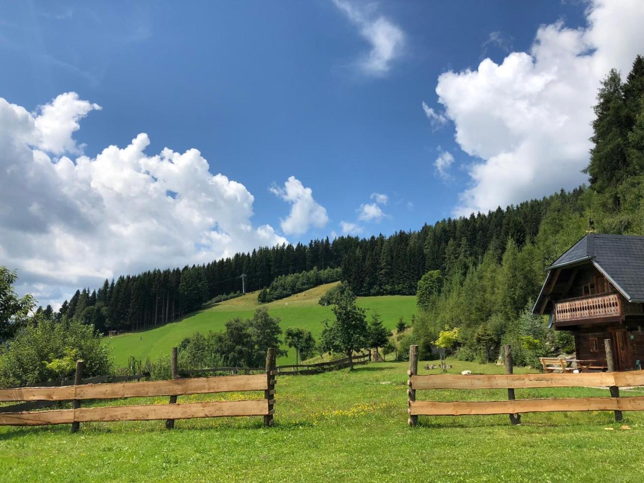 Waldheimathuette Sankt Kathrein am Hauenstein Exterior foto