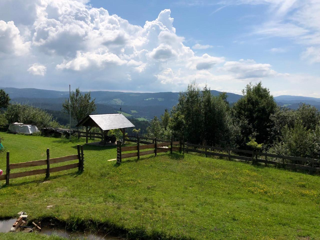 Waldheimathuette Sankt Kathrein am Hauenstein Exterior foto