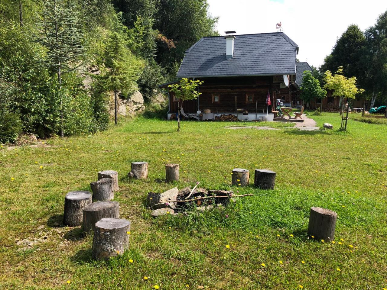 Waldheimathuette Sankt Kathrein am Hauenstein Exterior foto