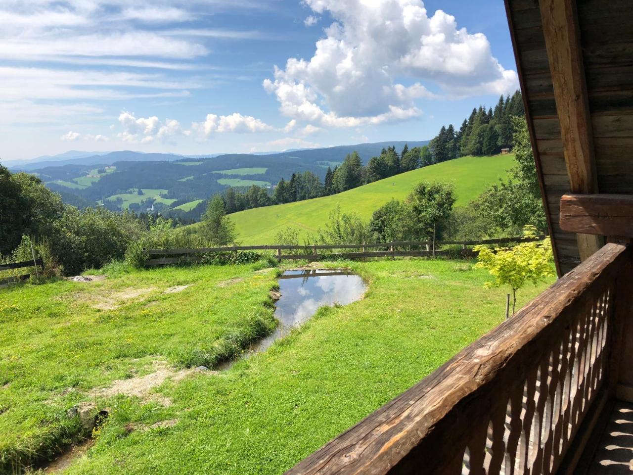 Waldheimathuette Sankt Kathrein am Hauenstein Exterior foto