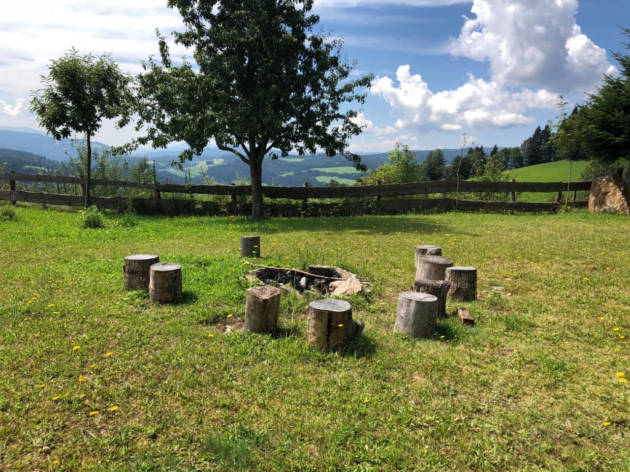 Waldheimathuette Sankt Kathrein am Hauenstein Exterior foto