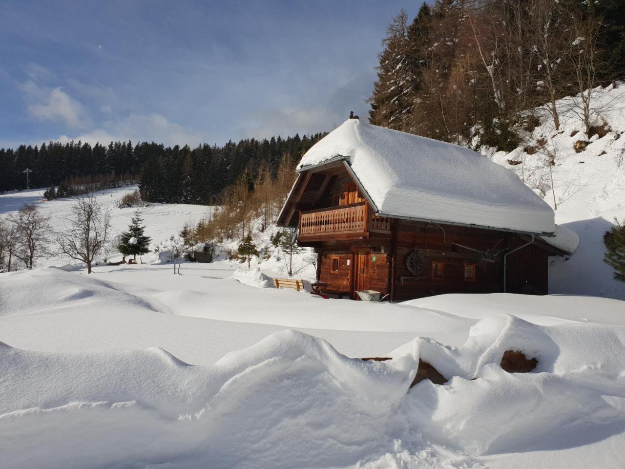 Waldheimathuette Sankt Kathrein am Hauenstein Exterior foto