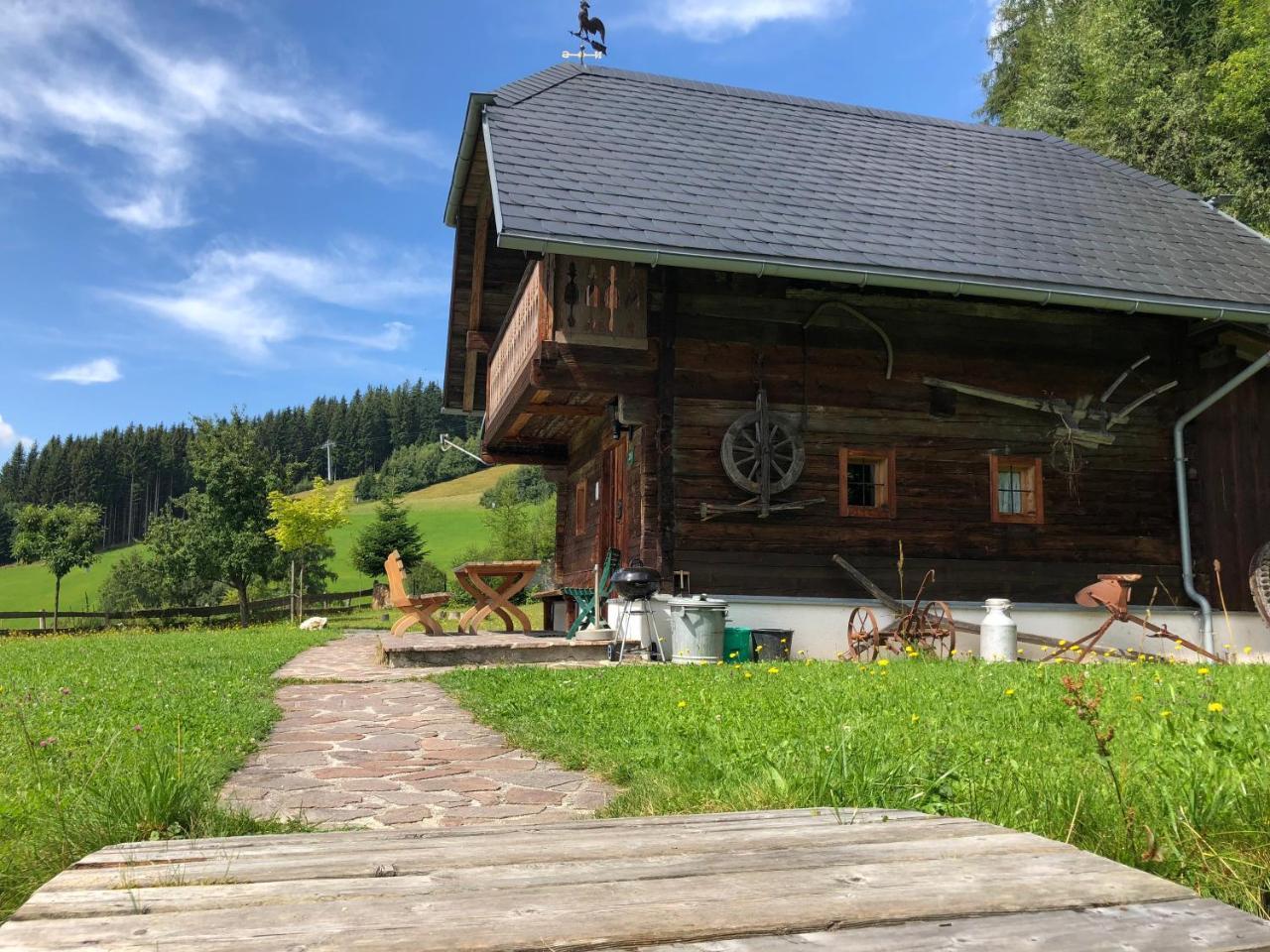 Waldheimathuette Sankt Kathrein am Hauenstein Exterior foto