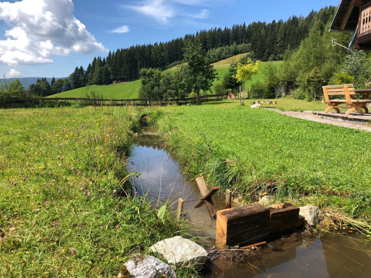 Waldheimathuette Sankt Kathrein am Hauenstein Exterior foto