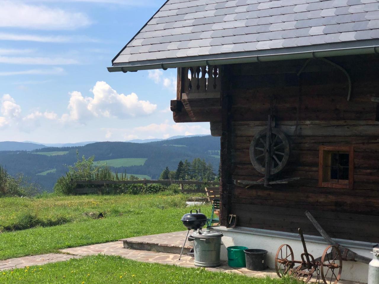 Waldheimathuette Sankt Kathrein am Hauenstein Exterior foto